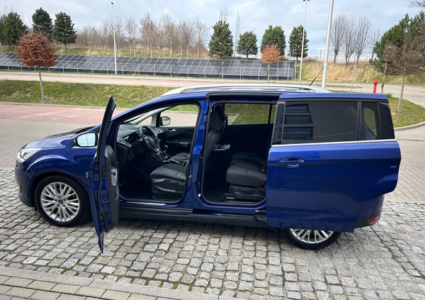 Ford Grand C-MAX cena 52900 przebieg: 144000, rok produkcji 2016 z Wałbrzych małe 781
